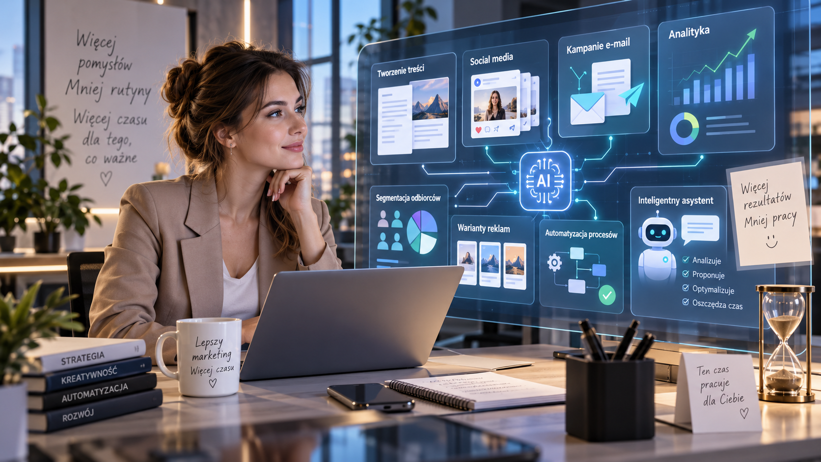 10 zastosowań AI w marketingu, które oszczędzają czas