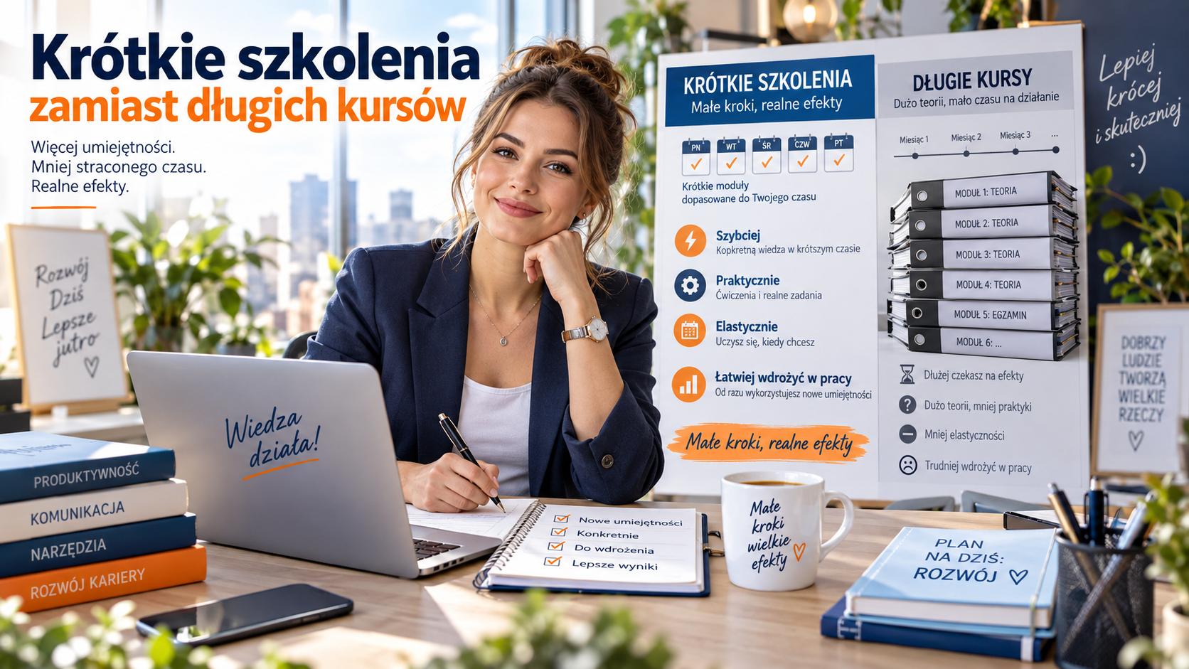 Koniec wielodniowych kursów? Dlaczego pracownicy wybierają krótsze szkolenia