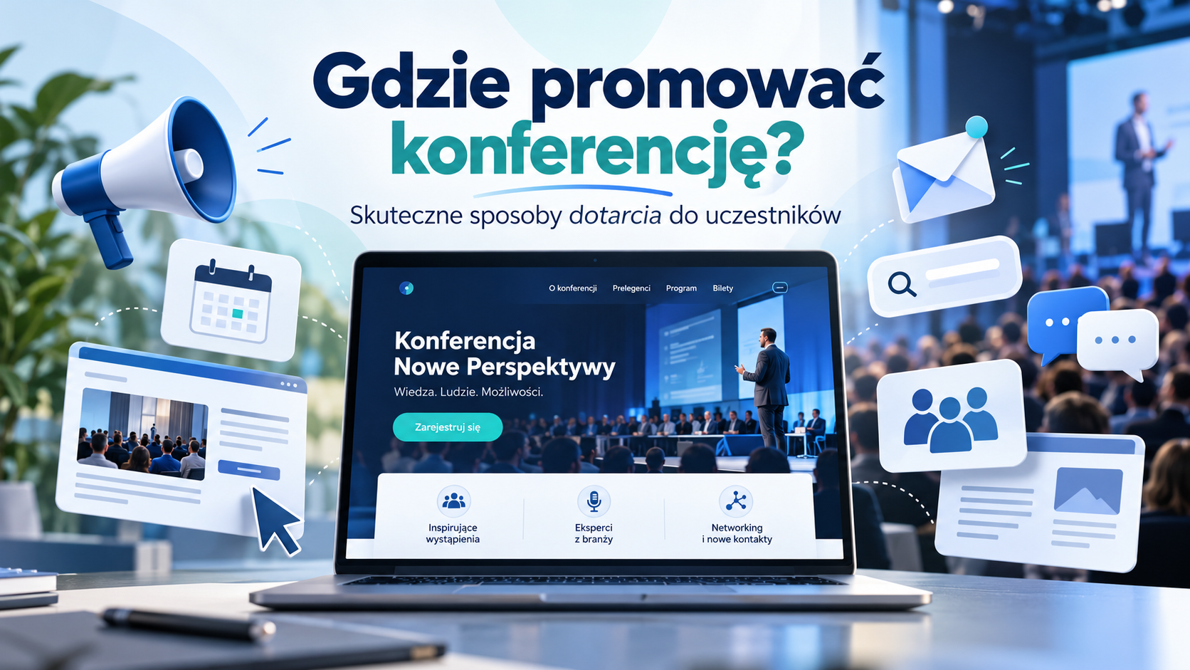 Gdzie promować konferencję? Jak skutecznie dotrzeć do uczestników wydarzenia?